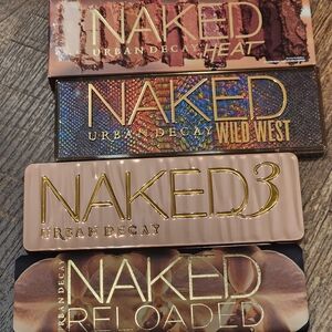 Urban Decay Naked Palette Bundle Lot All New Eyeshadow Palettes